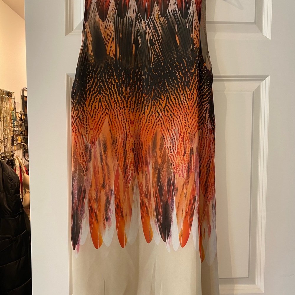 Feather Motif Dress - Picture 2 of 2